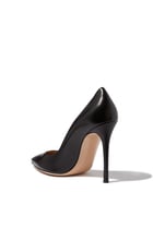 Point Toe 100 Leather Pumps